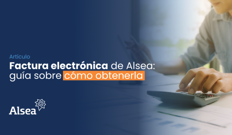 Factura electrónica de Alsea